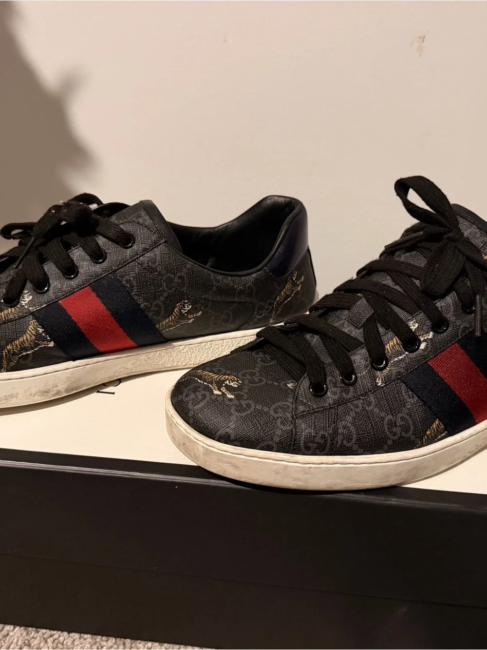 Gucci Ace GG Supreme 'Tigers'